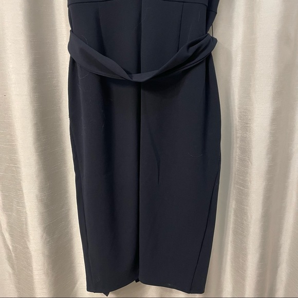 Navy dress with sash - Picture 6 of 6